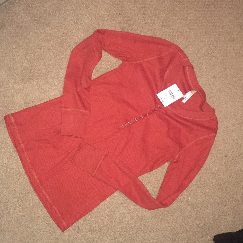 Orange long sleeve